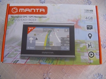 Nawigacja MANTA GPS720