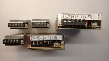 Zasilacze impulsowe MEAN WELL 24,12,5V