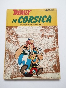 Asterix In Corsica I wydanie 1979 twarda okładka