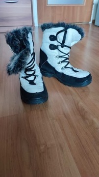 Buty damskie śniegowce McArthur sznurowane