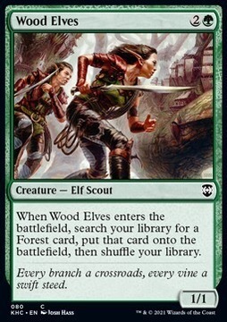 Wood Elves MTG KHC