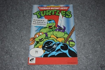 Turtles komiks 1/92 Egmont lata 90 Żółwie Ninja