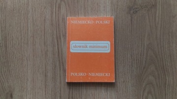 słownik minimum niemiecko-polski polsko-niemiecki