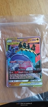 Karta pokemon TCG Naganadel & Guzzlord GX