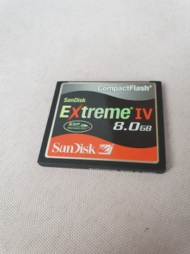 KARTA CF 8 GB SANDISK EXTREME IV COMPACT FLASH