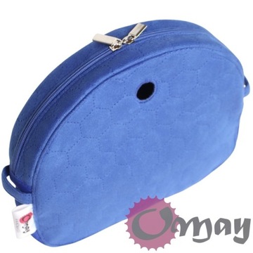 Niebieski organizer OBAG MOON LIGHT welur OMAY