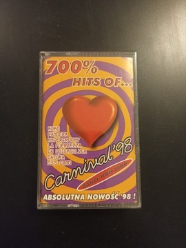 700% Hits of... Carnival 1998 r kaseta 