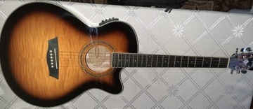 Gitara elektroakustyczna Washburn + piecyk