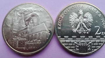 2 zł 2005 r. - WŁOCŁAWEK - MIASTA HISTORYCZNE