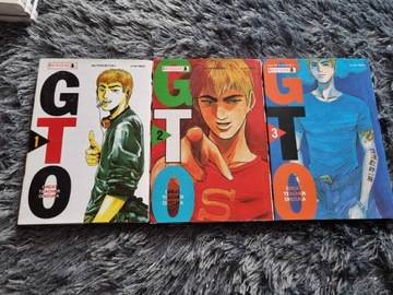 Manga GTO tomy 1-3 Stare Wydanie