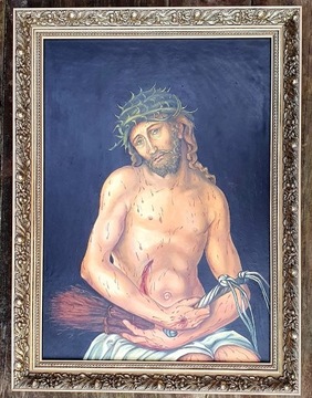 Obraz olejny Jezus Ecce homo. Malarstwo religijne