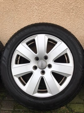 Koła zimowe komplet Audi 225/55R16 5x112 ET45