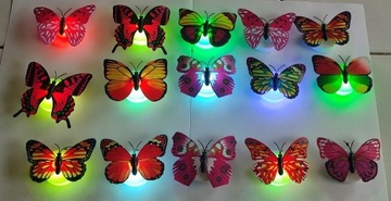 Mini lampka LED , motyl , różne wzory - 1 sztuka