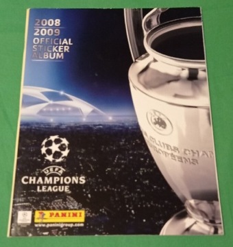 Album Panini - Champions League 2008/09