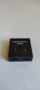 Przełącznik HDMI splitter dwukierunkowy 4k 60 fps