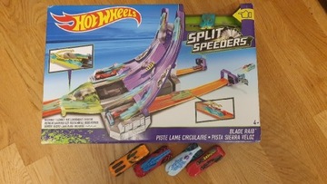 Tor Hot Wheels Split Speeders z samochodzikami