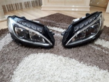 Lampy przednie do Mercedesa C klasa W205 LED  2018