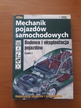 Książka Mechanik pojazdów samochodowych  cz. I 