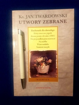  ks. JAN TWARDOWSKI UTWORY ZEBRANE 