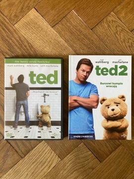 Kompletny zestaw filmów Ted + Ted 2 DVD