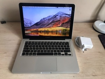 MacBook Pro 13" i5 4GB 128 GB SSD, zasilacz,2011r