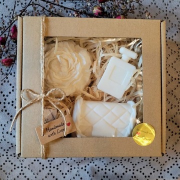 BOX prezentowy Dzień Matki świece zapachowe 