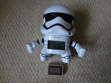 Star Wars Budzik Zegarek Figurka Stormtrooper 19cm