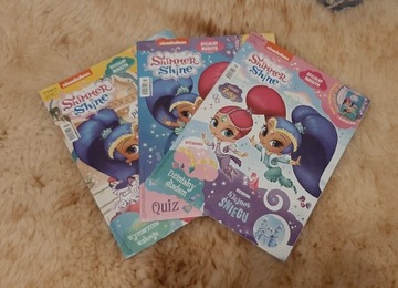 Shimmer&Shine magazyn 3 gazetki nickelodeon