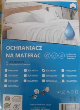 Ochraniacz na materac 90x200