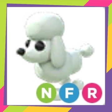 Roblox Adopt Me Neon Fly Ride Poodle NFR