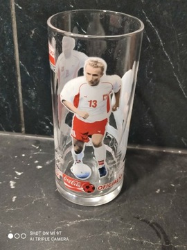 Szklanka Coca Cola Polska 2002 Piłkarze 