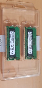 Kości pamięci RAM DDR4 16 GB 2x8 GB MTA4ATF1G64HZ