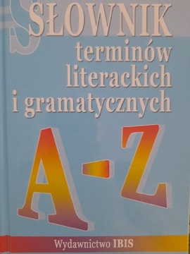 Słownik terminów literackich i gramatycznych