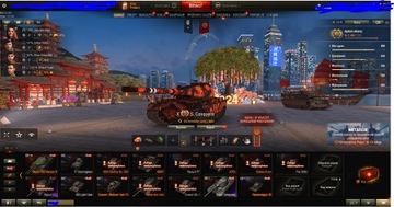 Konto WorldofTanks 3600 wn8 X tiery 