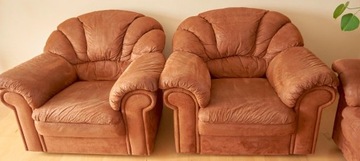 Sofa + 2 fotele  3+1+1  Meblomak  stan b.dobry, 
