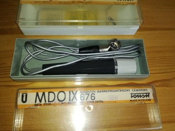 Mikrofon MDO IX Wtyk XLR wspołczesny interfejs