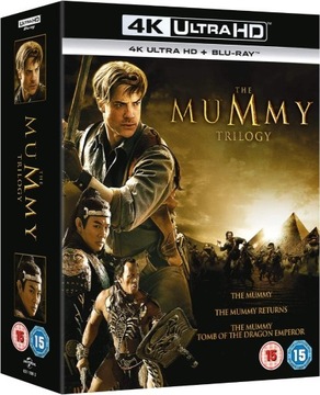 The Mummy 1-3 Mumia: Trylogia 4K +Blu-Ray  w.PL