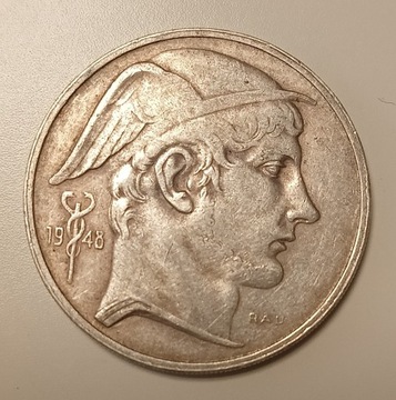 Srebrna moneta 50 frankow