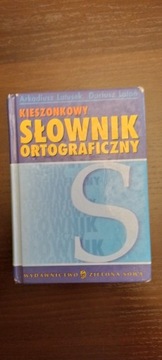 Książka Kieszonkowy słownik ortograficzny