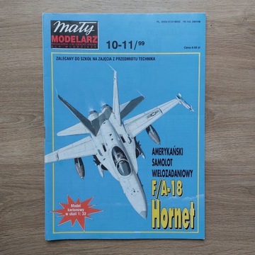Mały Modelarz 1999/10-11 samolot F/A-18 Hornet