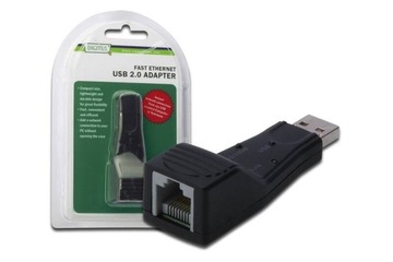 DIGITUS KARTA RJ-45/ USB 2.0 10/100 ADAPTER