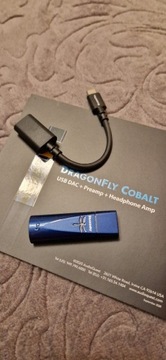 Audioquest Dragonfly Cobalt ,nowy...