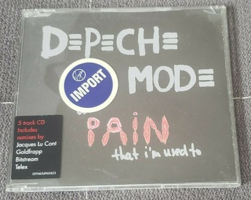 Depeche Mode A Pain That I'm Used To UK CD 