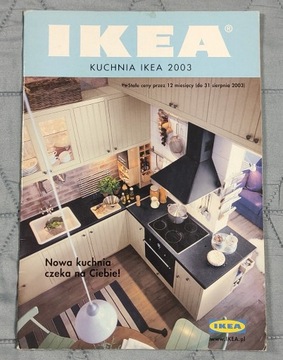 Katalog IKEA Kuchnia z roku 2003 stan bdb