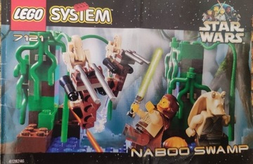 LEGO Star Wars Naboo Swamp 7121 niekompletny 