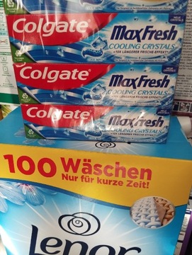 Niemiecka pasta do zębów Colgate Max Fresh cooling