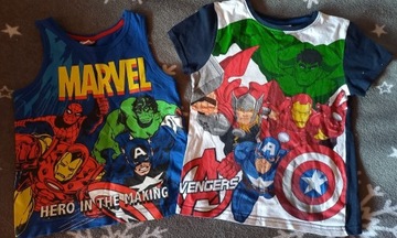 Avengers 3x bluzki dla chlopca 110/116