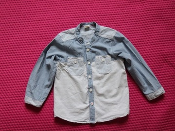 H&M 92cm 1.5-2lat koszula chłopięca w paski  