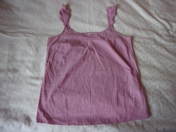 rozowa koszulka topik damski Esmara M 40/42