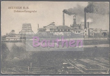 BYTOM Bauthen Hohenzollerngrube kopalnia mini kart